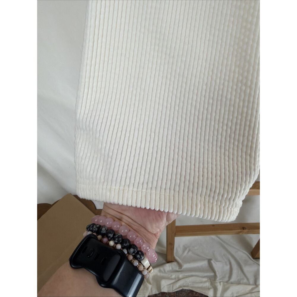 NWT Kleen Cream 100% Cotton Big Shirt Corduroy Jacket / Shacket / Shirt 3X #0804 - Picture 2 of 7